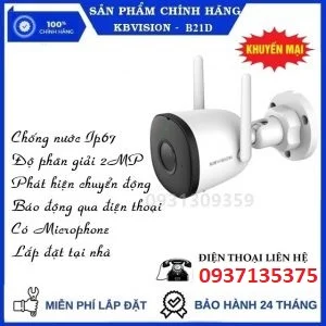 CAMERA WIFI KBVISION B21D