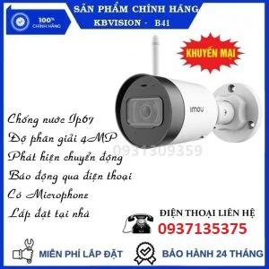 CAMERA WIFI KBVISION B41